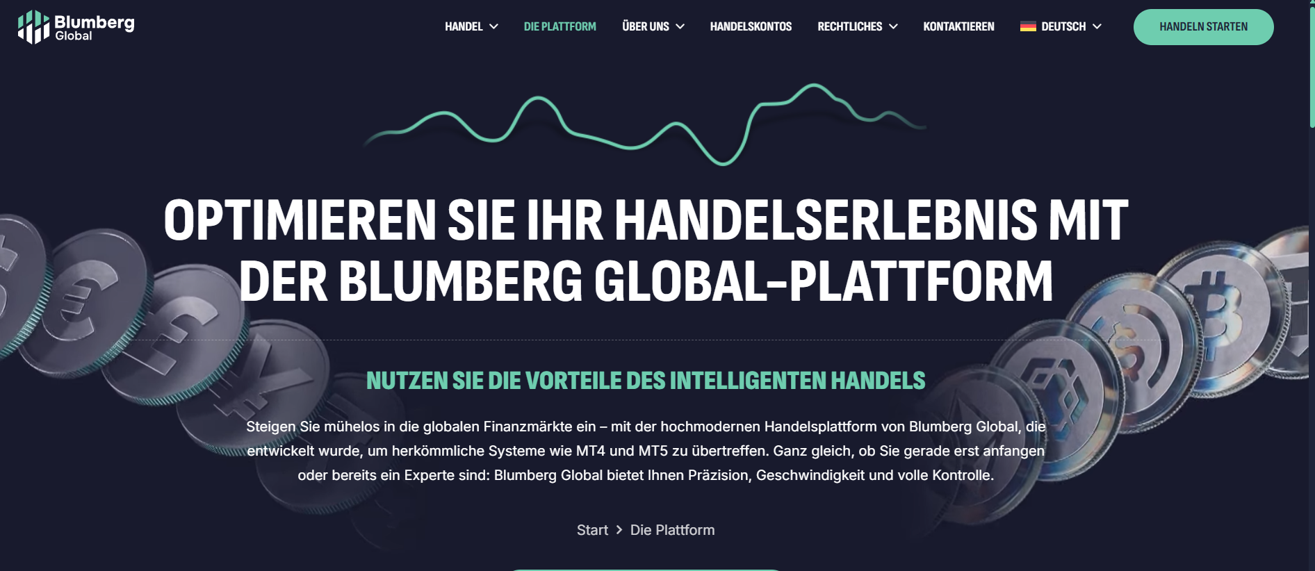 Blumberg Global Handelsplattform